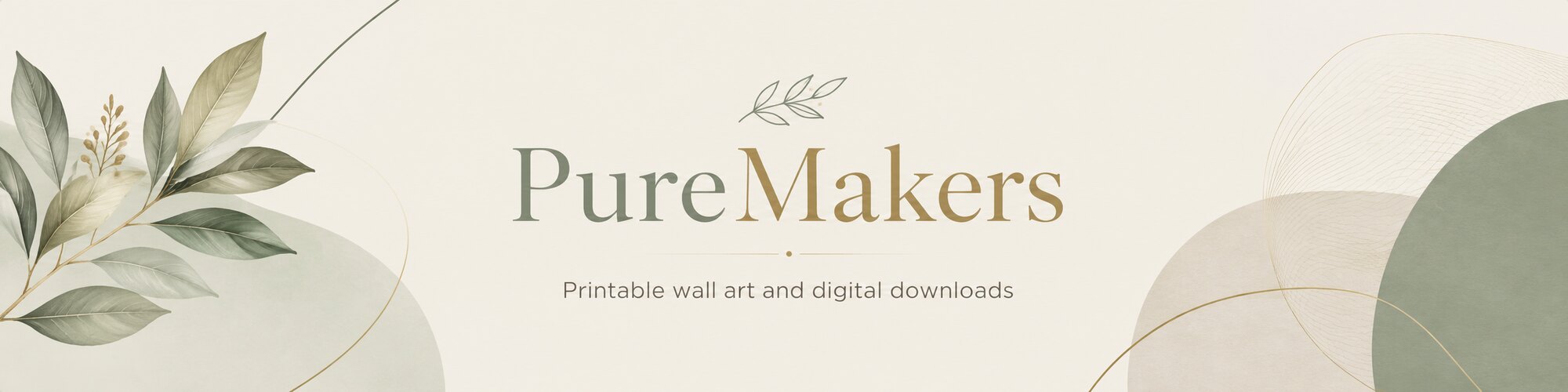 PureMakers digital printable wall art